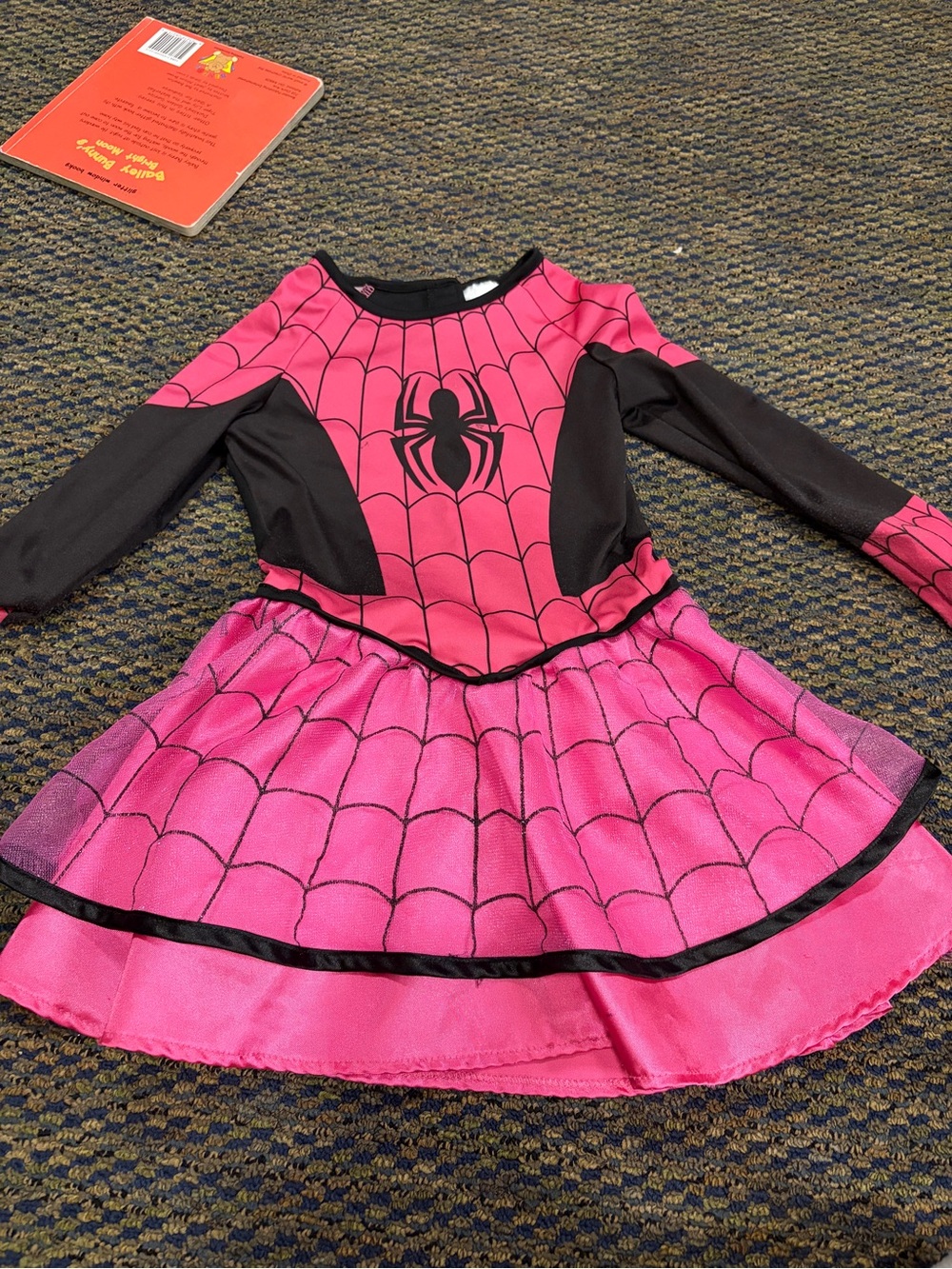 Marvel Pink and Black Spidergirl Costume Dress
